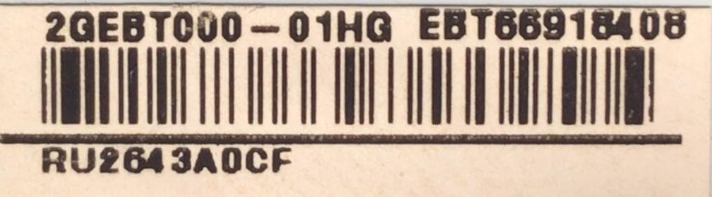 MAIN PARA TV LG / NUMERO DE PARTE EBT66918408 / EAX69790104(1.1) / PANEL AC550AQY AQA1 / MODELO OLED55A2PUA.DUSQLJR	 - Imagen 3